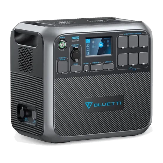 Station electrical portable Bluetti AC200P 2000W