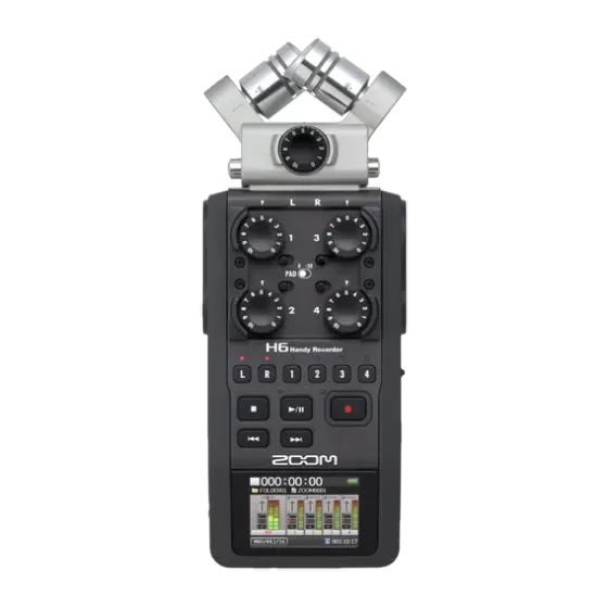 Enregisteur Zoom H6