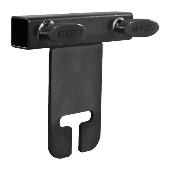 Main/Oreille (manchon) for tige carré 1''