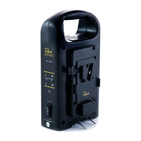 Chargeur V-Mount double Rolux RL-2KS