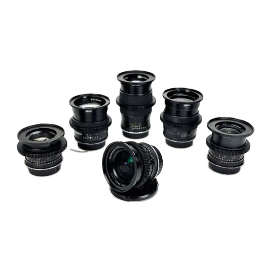 Kit objectifs Zeiss Contax Cine-Modded / Star Ninja Bokeh