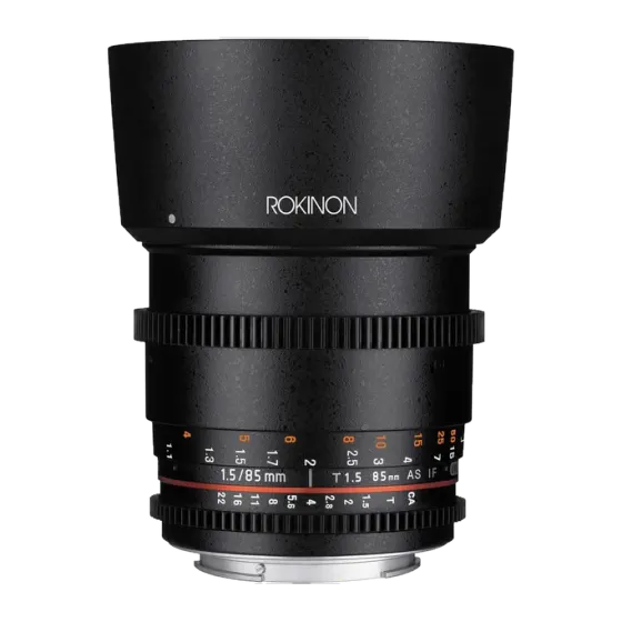 Objectif Rokinon Cine DS EF 85mm f/1.5