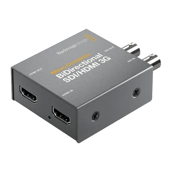 Micro Convertisseur Bidirectionnel SDI/HDMI Blackmagic 3G