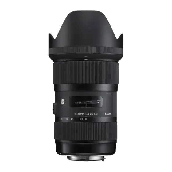 Objectif Sigma Art EF 18-35mm f/1.8 DC HSM