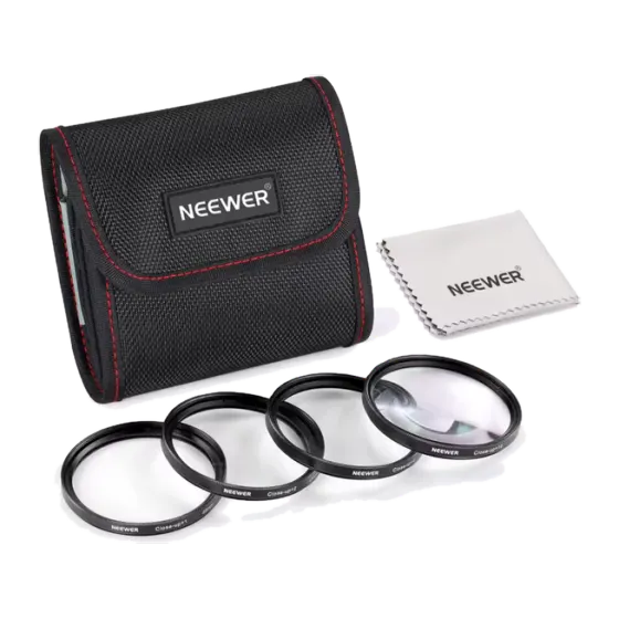 Filtre  82mm Neewer Dioptrie Close Up +