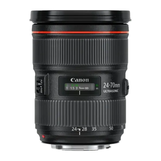 Objectif Canon EF 24-70mm f/2.8 II USM Série L