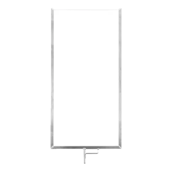 Frame aluminum 24'' x 48''