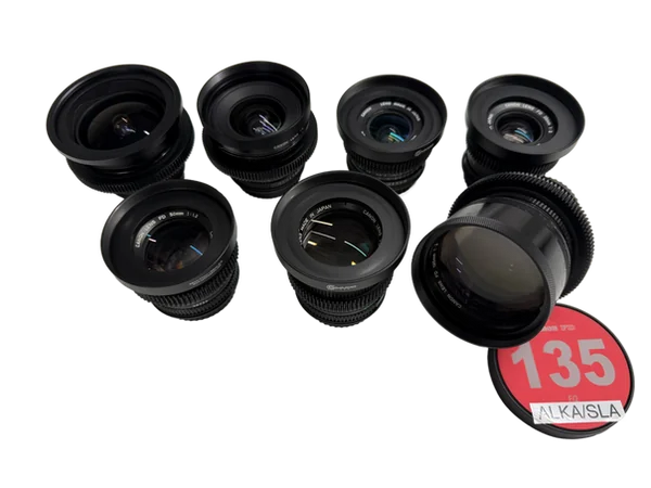 Kit objectifs Canon nFD Cinemod EF Full Frame