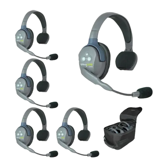 Système de communication  Eartec - 5 personnes