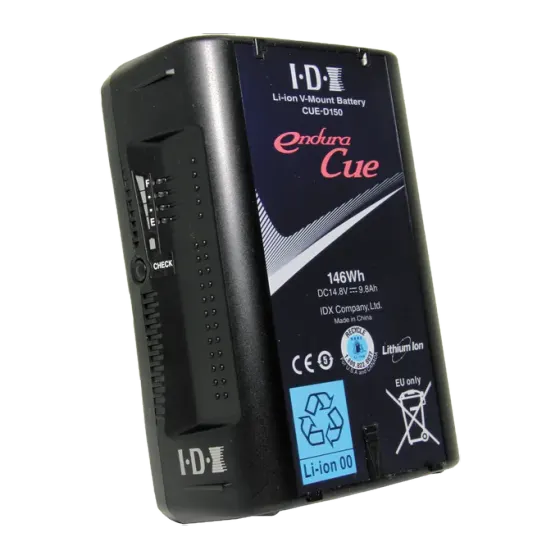 Batterie V-Mount IDX Endura Cue 145w/h