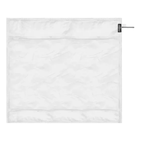 Fabric 4' x 4' Wag Flag 1/2 Silent Grid