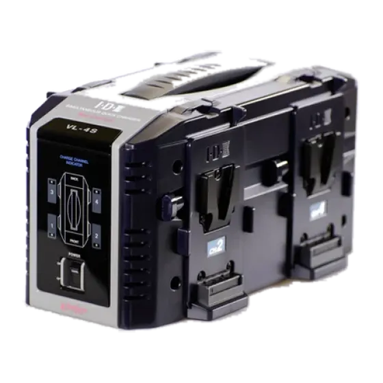 Chargeur V-Mount 4X IDX VL-4S