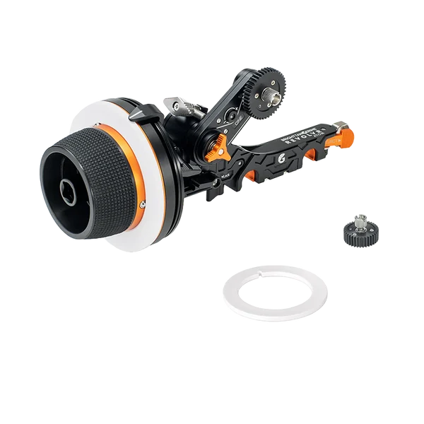 Follow Focus Bright Tangerine Revolvr Atom Cine