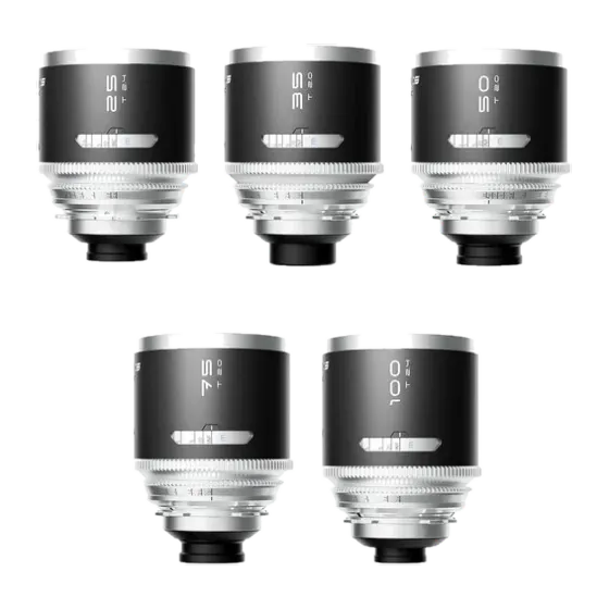 Kit objectifs Blazar Mantis Anamorphique 1.33X PL/E-Mount FF