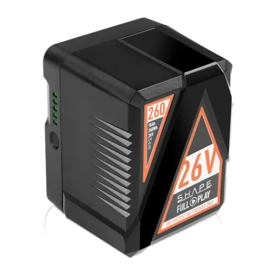 Batterie V-Mount Shape Full Play 260W/h 26V