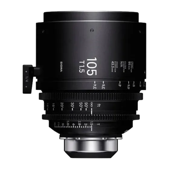 Objectif Sigma PL 105mm T/1.5 Cine High Speed FF
