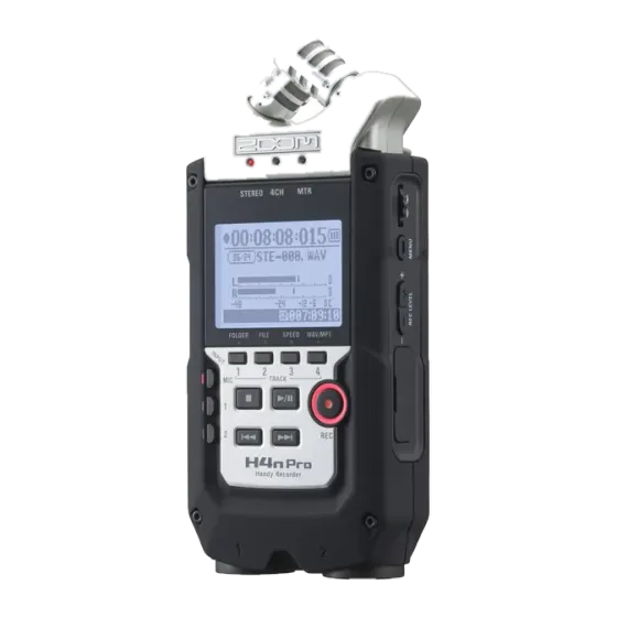 Enregisteur Zoom H4N