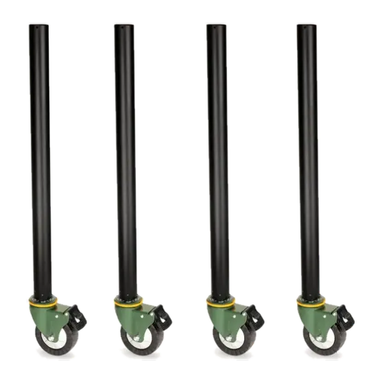 Adapter wheels for ProAim Flyking Camera Slider