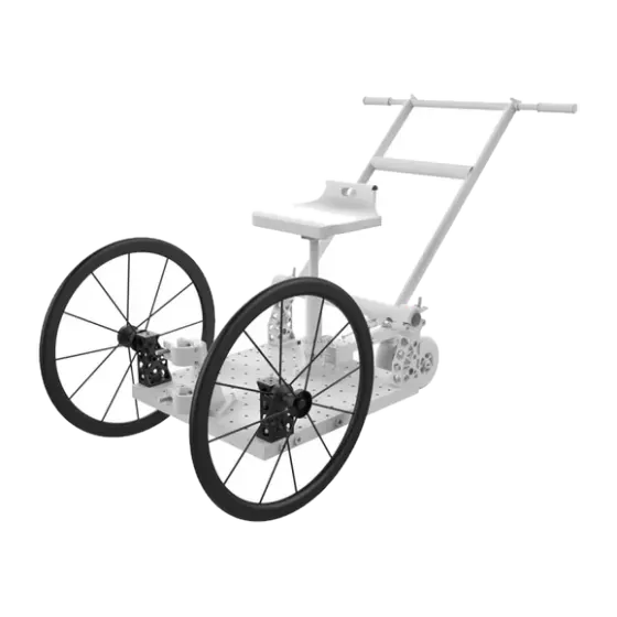 Kit of wheels to rayons for Rickshaw Movmax tout-terrain