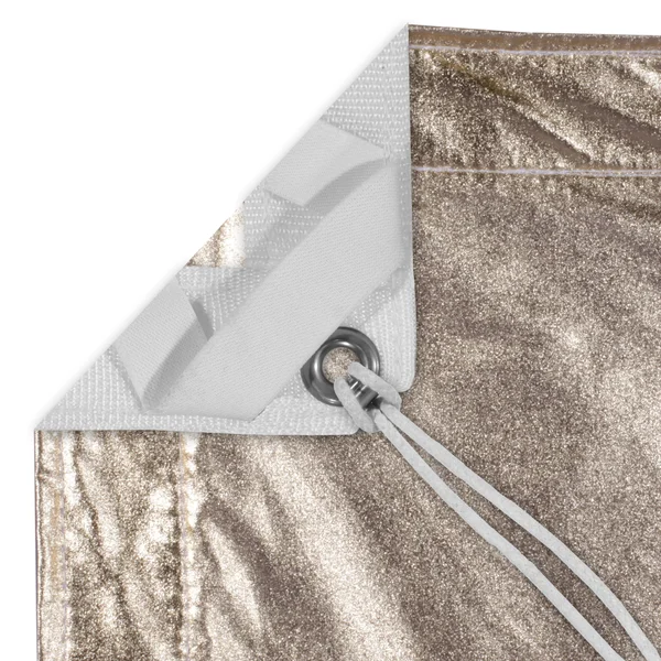 Fabric 8' x 8' Gold Lame