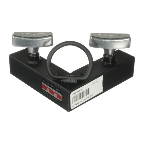 Coin MSE for tige carré 1''