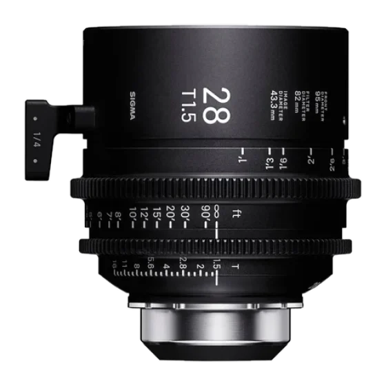 Objectif Sigma PL 28mm T/1.5 Cine High Speed FF