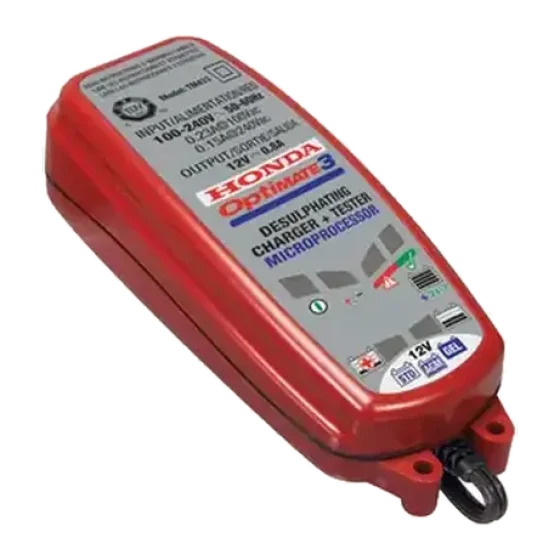 Honda Optimate 3 battery charger for Honda generator