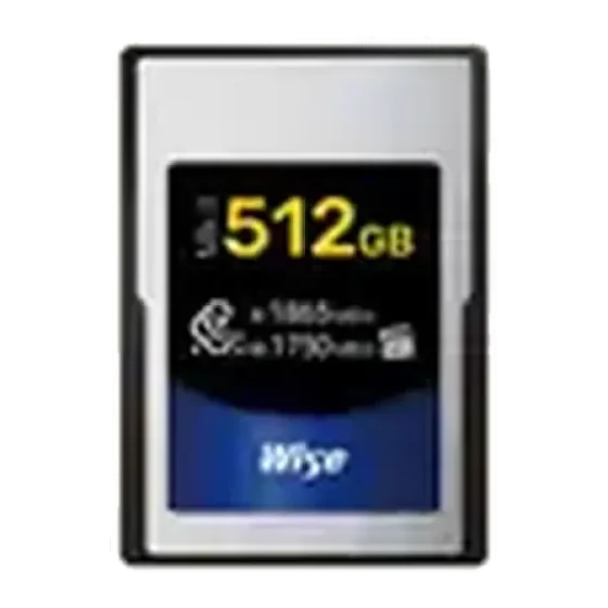 Carte mémoire CF Express Wise 512GB Type A