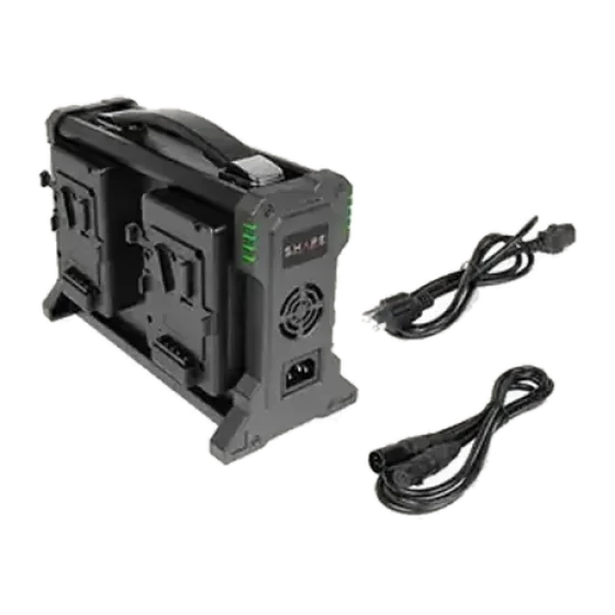 Chargeur 14.8V V-Mount (4x) Shape Full Play 4 Channel