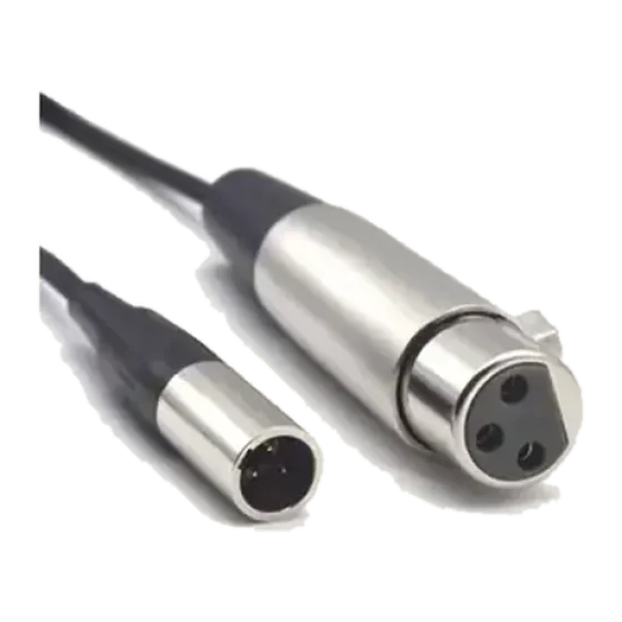 Câble Mini XLR mâle à XLR femelle 10 pouces Shape WLB