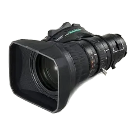 Objectif Fujinon B4/EF Zoom S35 17X (20- 367mm) T/5.6 / Doubleur 2X intégré