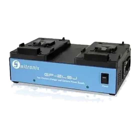 Chargeur V-Mount Switronix GP-2LS double