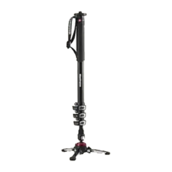 Monopied Manfrotto MVMXPROA4 avec base fluide à 3 pattes