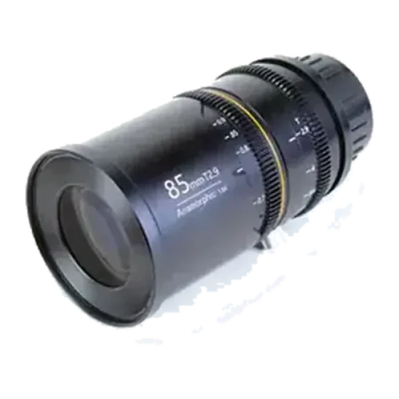 Objectif Great Joy EF/PL 85mm T/2.9 anamorphique 1.8x Full Frame Ø82mm
