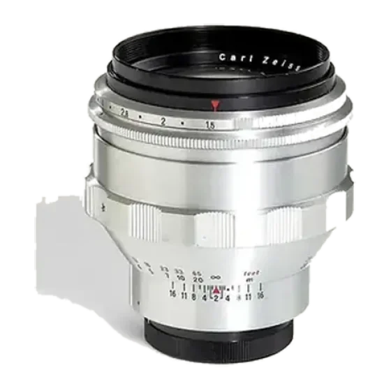 Objectif Zeiss Jena Biotar Cinemod 75mm f/1.5 EF Ø80mm