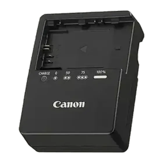 Chargeur Canon LCE6 pour batterie LPE-6