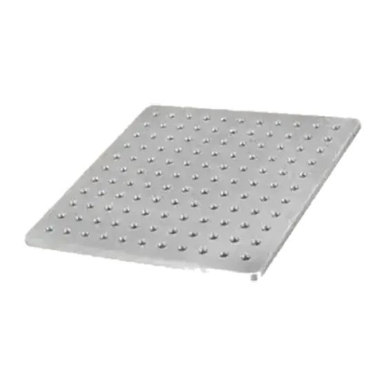 Cheese plate 12'' X 12'' X 3/8''