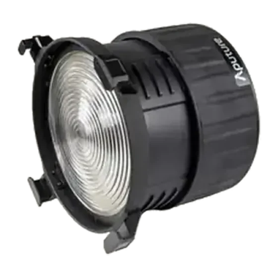 Aputure Fresnel 10" Lens Mount (15 to 45 degrees)