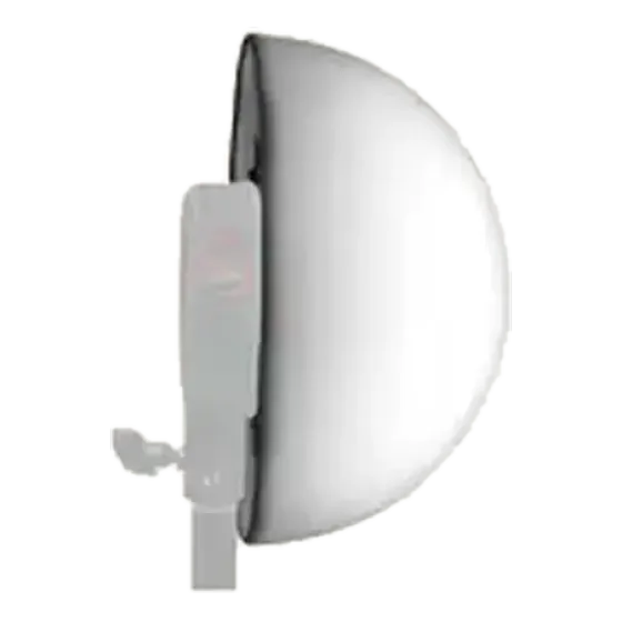 Round DOT dome diffusion for DMG Dash