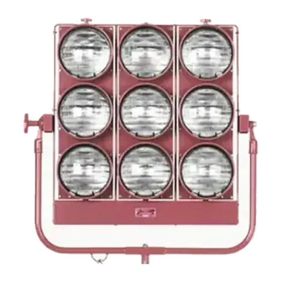 Mini Brute light 9 x 650W
