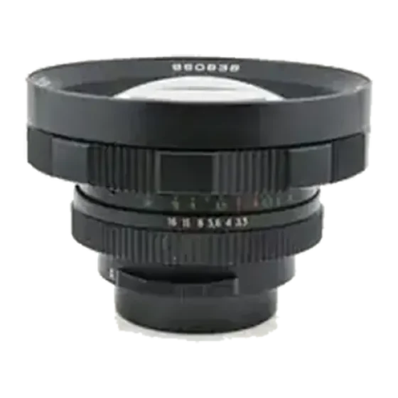 Objectif Iron Glass EF MIR 20mm T/3.5 Full Frame