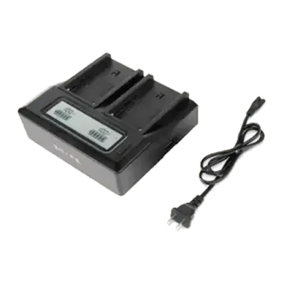 Chargeur NP-F Watson/Shape double (2X) pour batteries NP-F