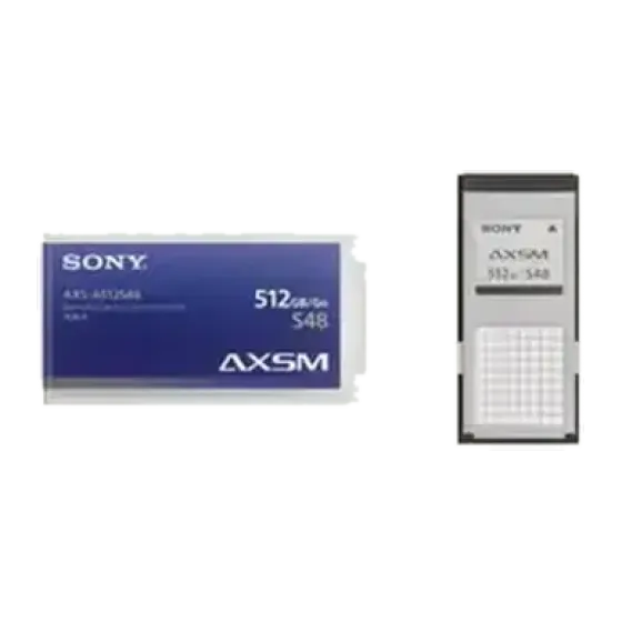 Carte SSD AXS 512 GB pour Recorder FS700