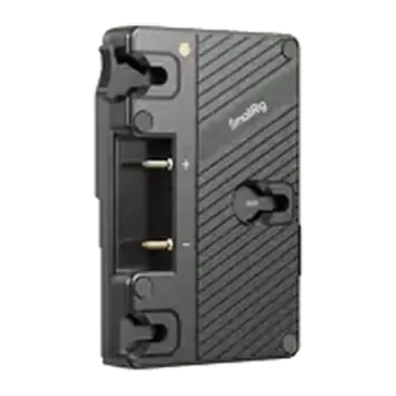 Adaptateur batterie V-Mount vers Gold Mount