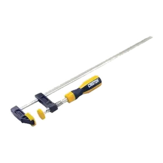 Carpenter clamp 24'' with 1k pin