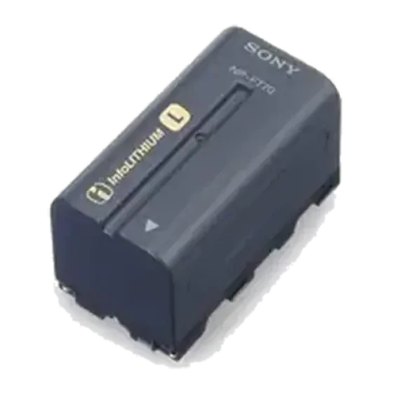 Batterie Sony NP-F770 pour FS700